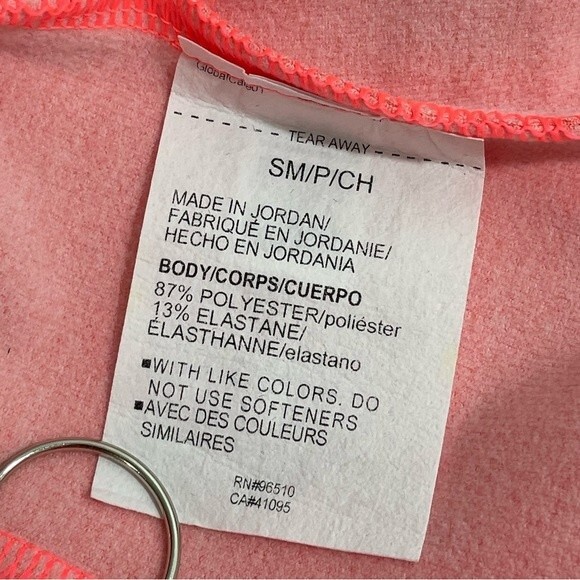 NWT Under Armour Women’s ColdGear 1/2 Zip Training Top Pink Size SMALL Thumbhole - Picture 10 of 13